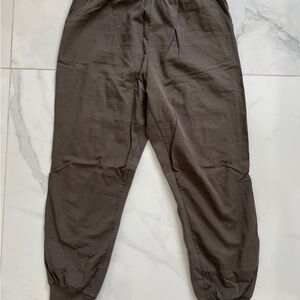 ZARA Brown Casual Jogger Pants with Pockets